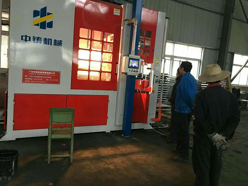 造型設(shè)備安裝調(diào)試完畢 造型設(shè)備安裝調(diào)試完畢