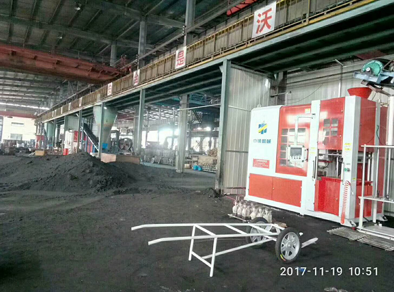 中鑄機(jī)械兩臺全自動造型機(jī)現(xiàn)場圖片 中鑄機(jī)械兩臺全自動造型機(jī)現(xiàn)場圖片